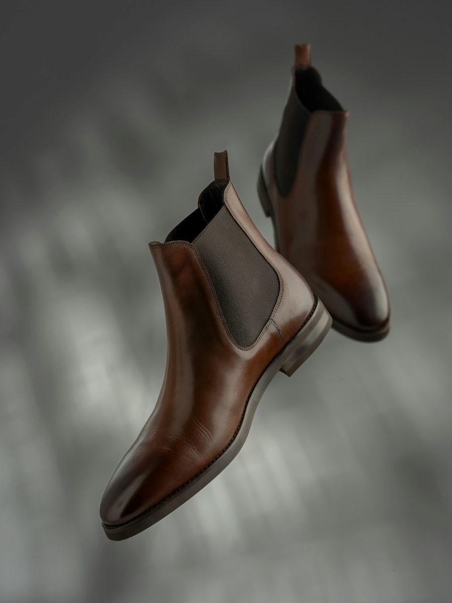 Chelsea Boots aus Leder