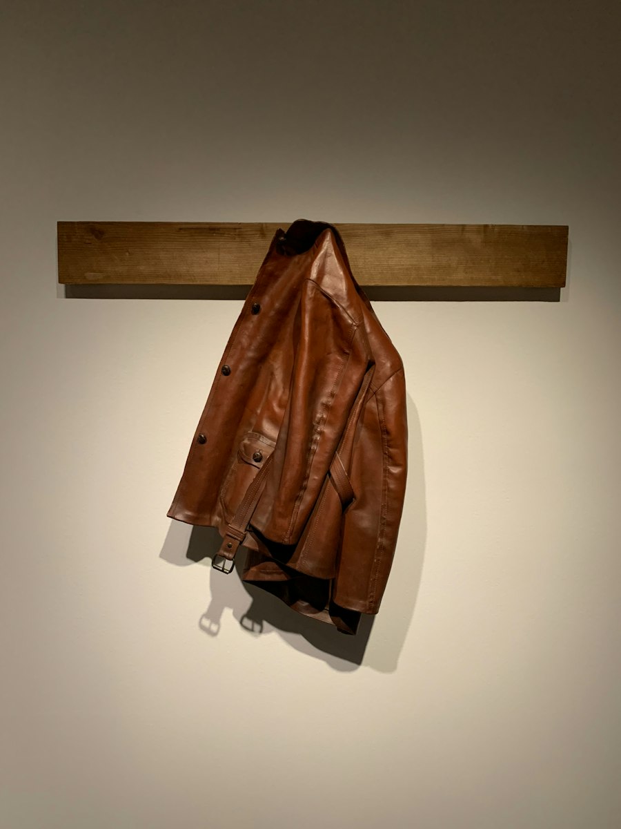 Lederjacke, 80er